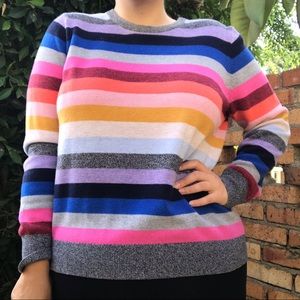 COLORFUL STRIPED SWEATER